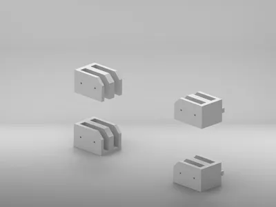 Skadis - Holder for Note- & Sketchbook - PLA Basic