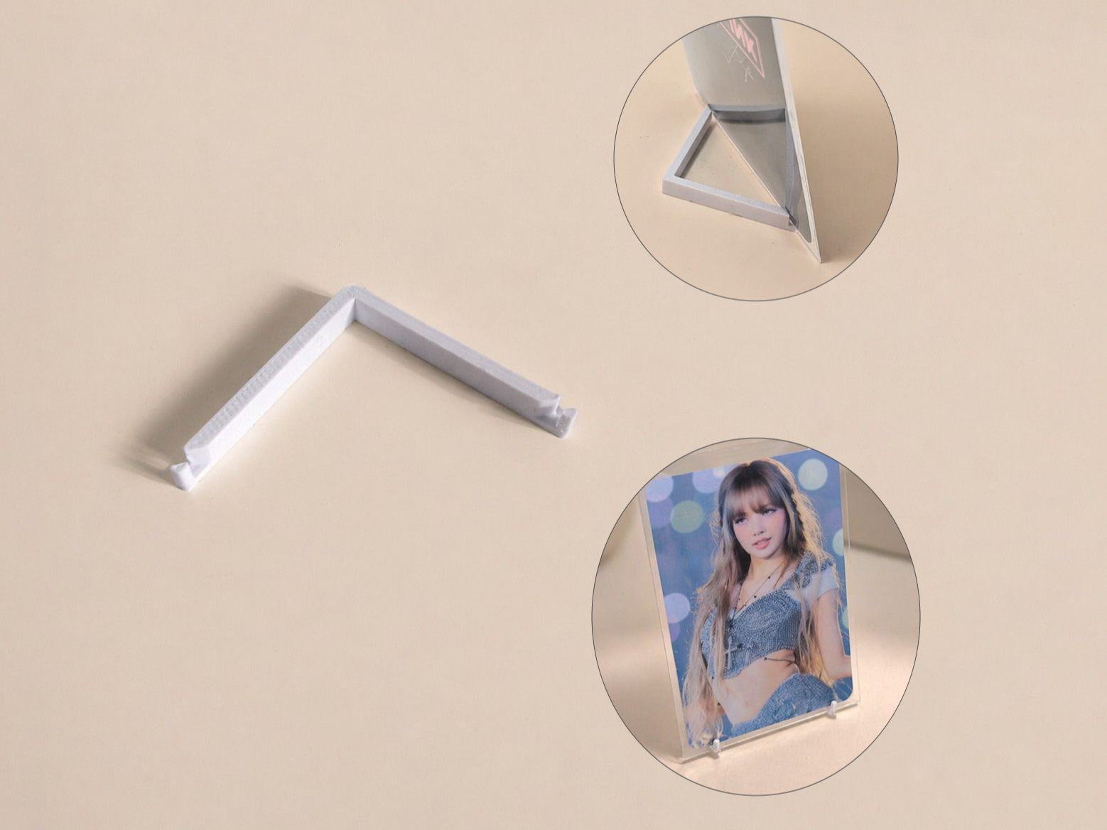 Photocard Stand 15° | Fast & Lightweight