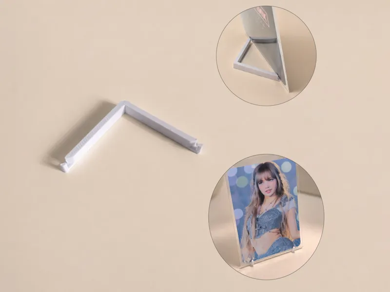 Photocard Stand 15° | Fast & Lightweight