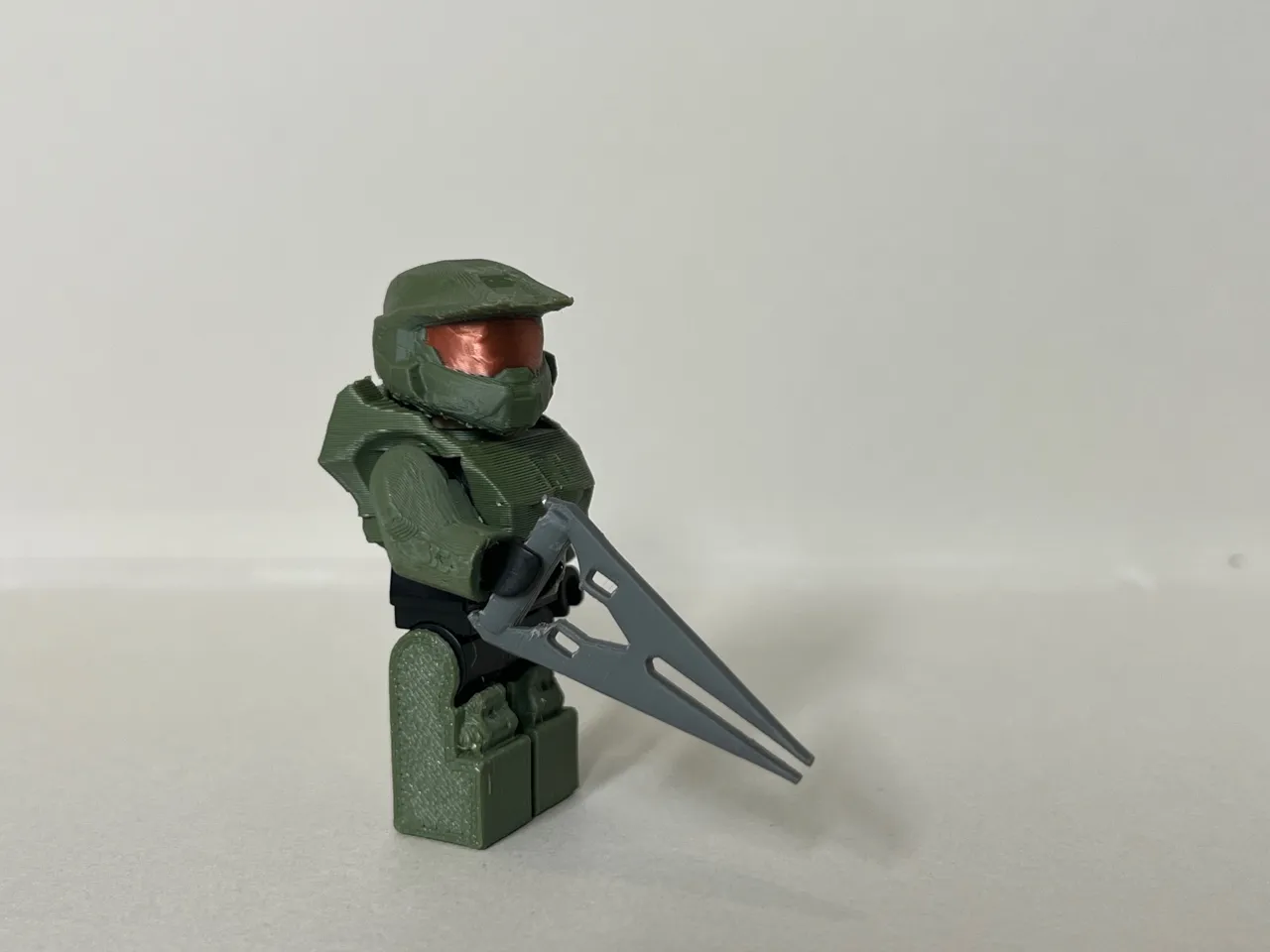 Brick halo inspired energy sword view 3