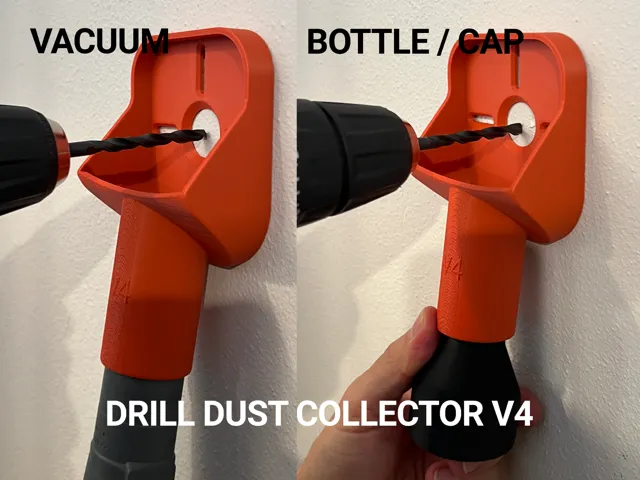 Drill Dust Collector and Guide V4