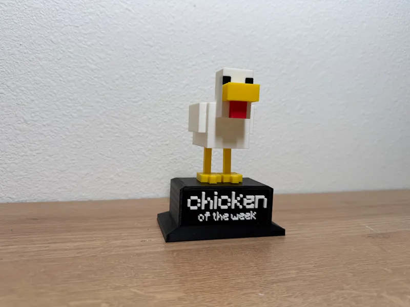 Minecraft Chicken of the Week