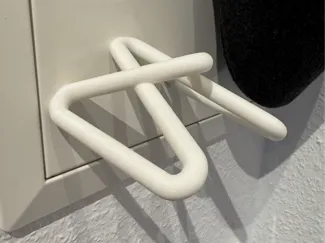 Wall-Mount Cap & Hat Hanger with Embedded Magnets