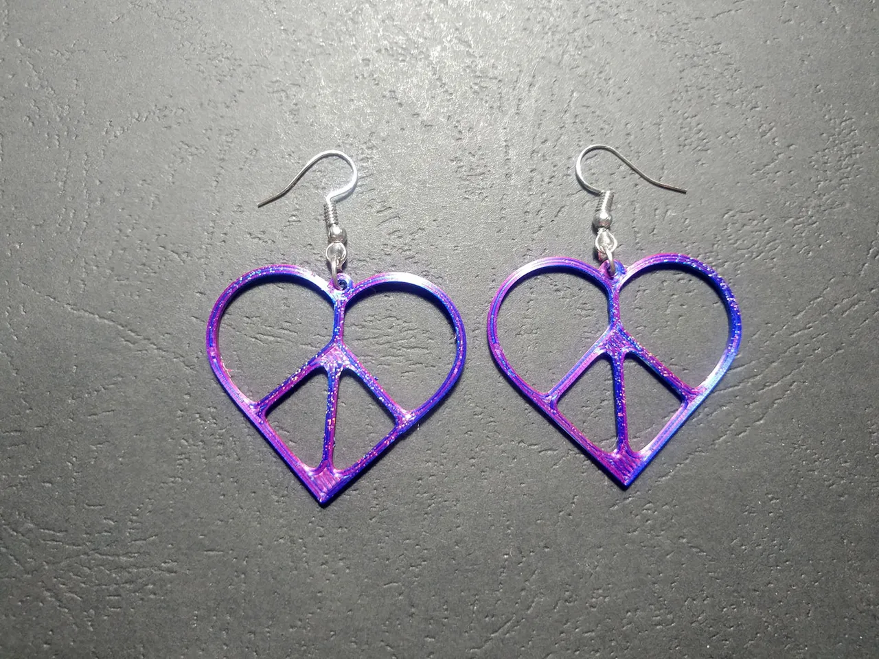 Heart of Peace Earrings view 4