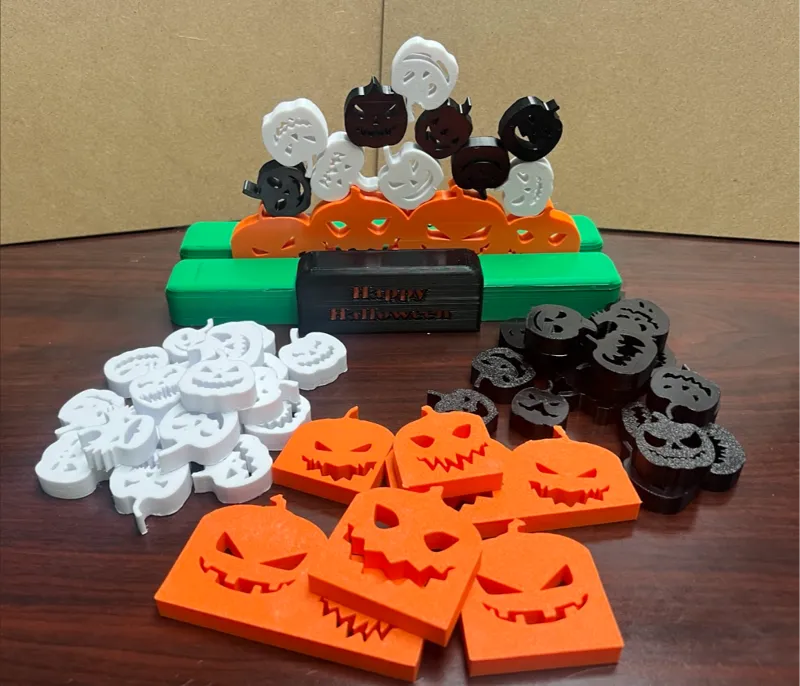 Punk'n Pil'n - A Halloween stack and balance game 