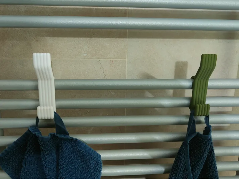 Minimalist Towel Holder for Radiator Rails