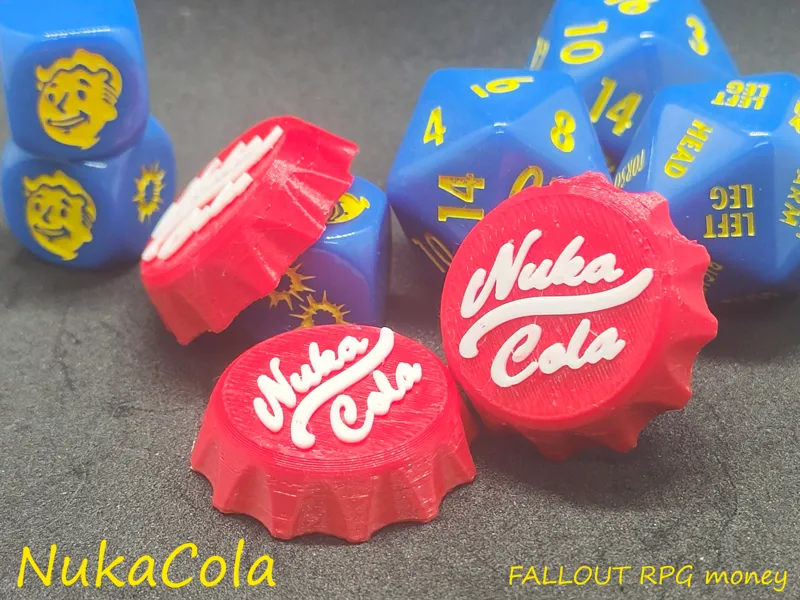 Tappi di Nuka Cola per Fallout - il Gioco di Ruolo