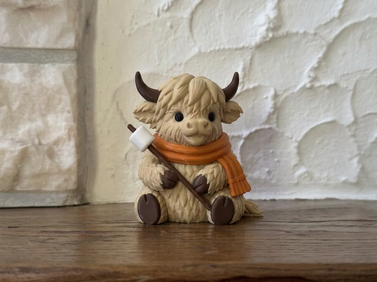 Fireside Friends Highland Cow V2 view 2