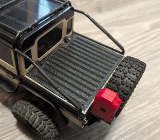 TRX4M Defender bed for four door conversion mod