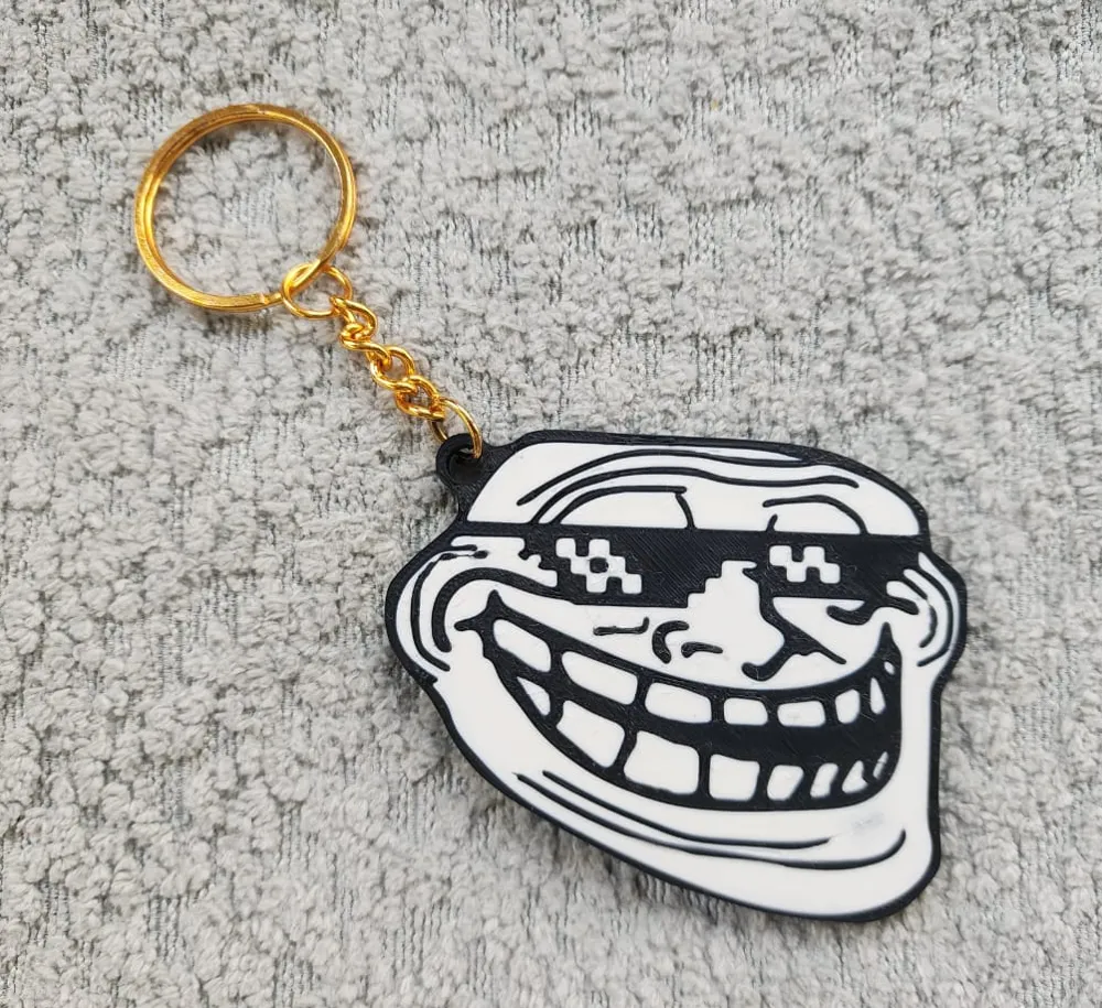 시그마 얼굴 열쇠고리 - 무료 3D 프린트 모델 - MakerWorld