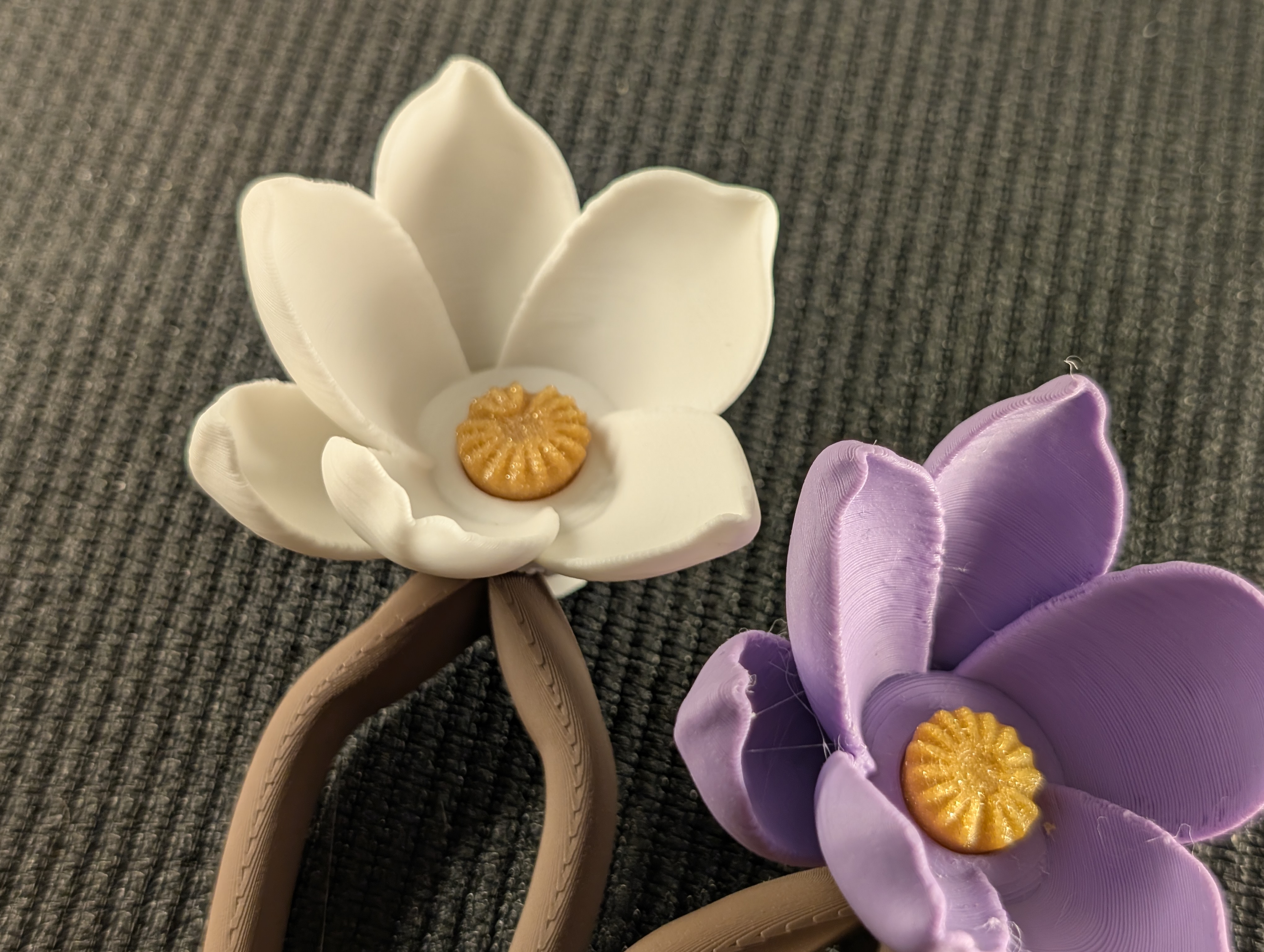Miniatura 1 do modelo 3D Hair Pin | Flower