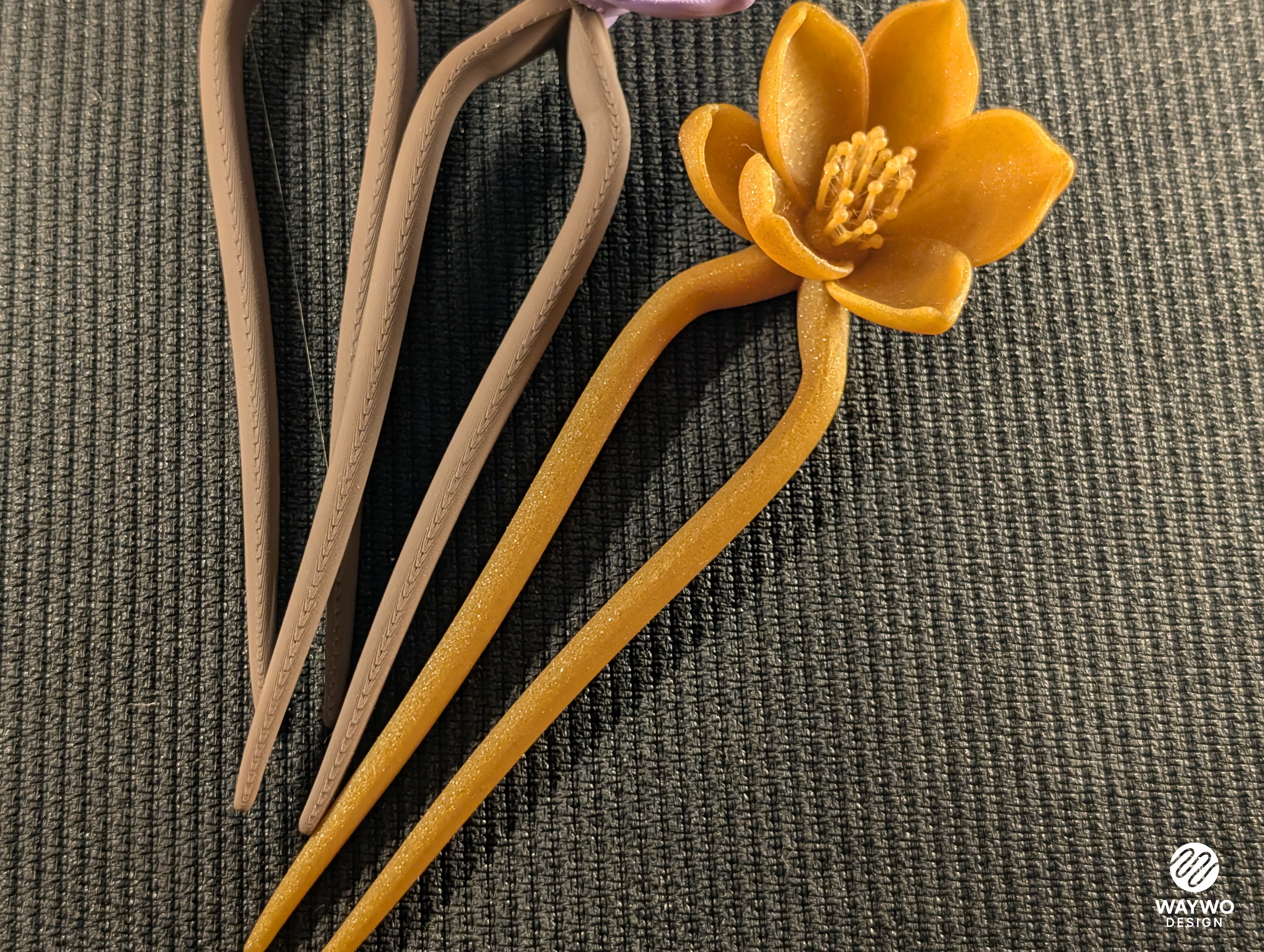 Miniatura 2 do modelo 3D Hair Pin | Flower
