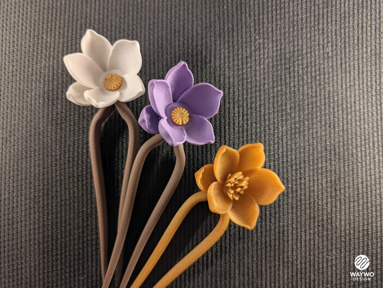 Hair Pin | Flower view 4