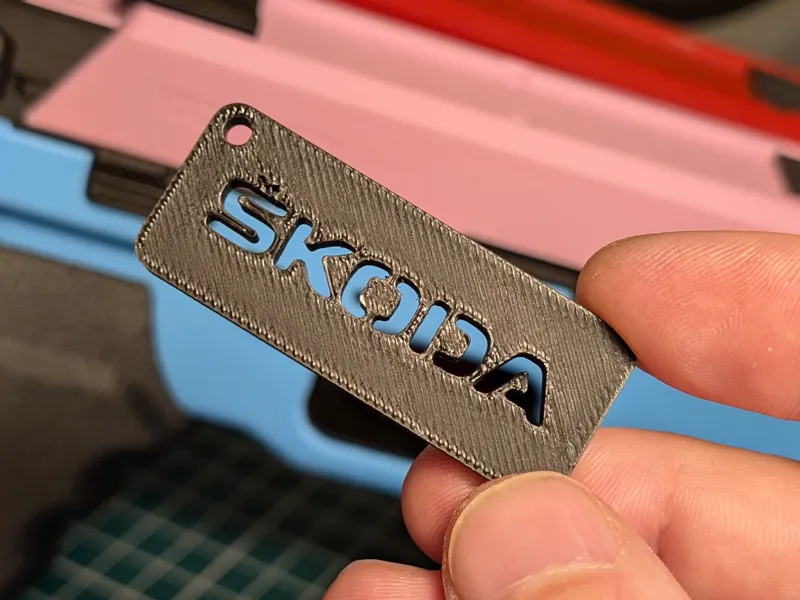 Skoda keychain