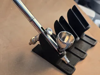 tripple airbrush holder