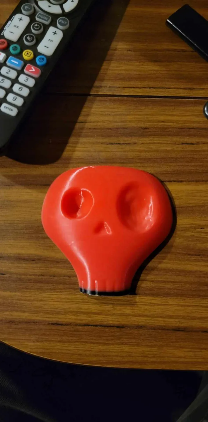 Halloween sculpted skull