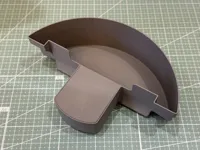 0.4 mm nozzle, standard profile, supports