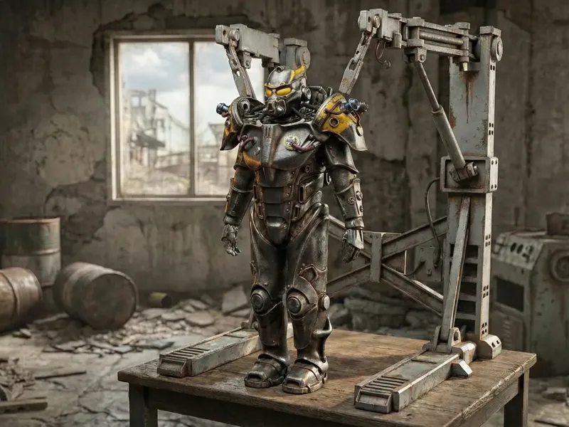 Insane Fallout Enclave Armor !