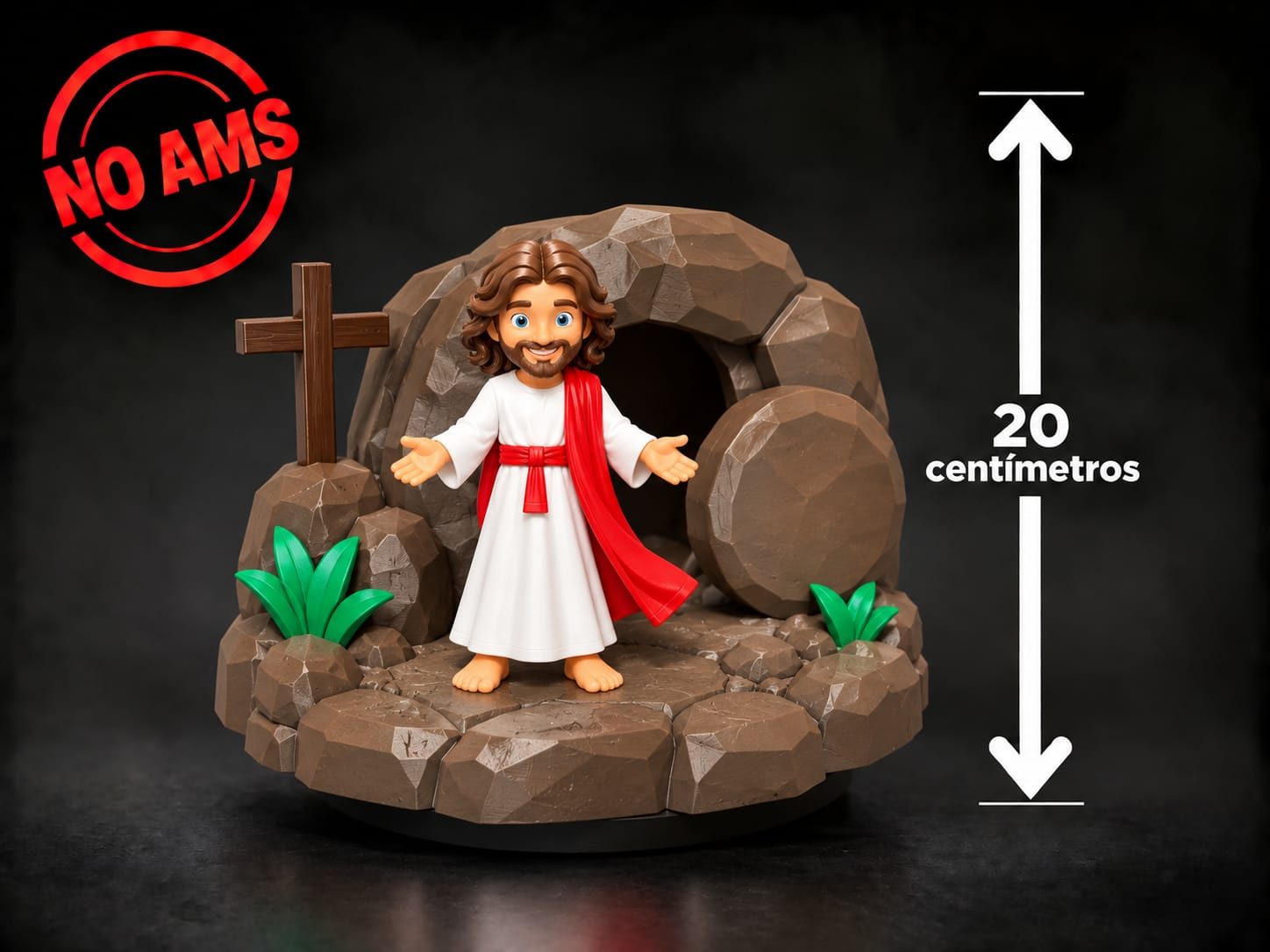 JESUS CRISTO E O SEPULCRO – RESSURREIÇÃO | NO AMS - 1