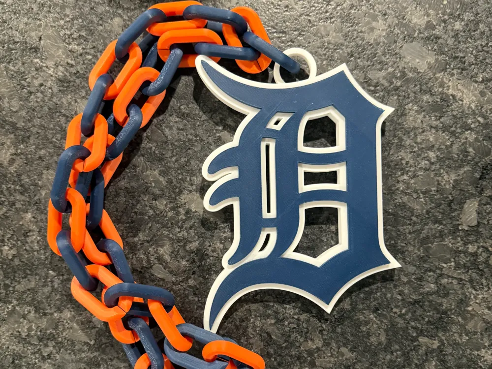 Detroit Tigers Turnover Chain by HYP3D Turnover Chains MakerWorld ...