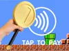 Coin Tap to pay wand with SHORT handle