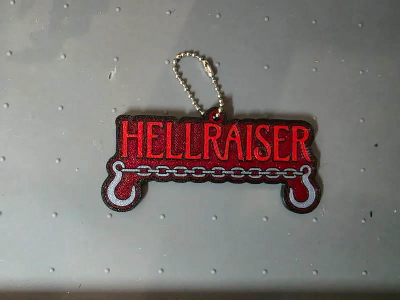 HHN 35 2026 Hellraiser House Keychain