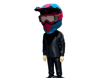 Offroad Driver Figurine 