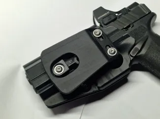 Holster paddle belt mount