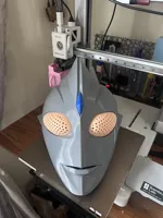 Eye holes added for see through version