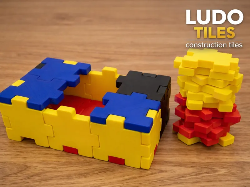LUDOTiles – Build, Stack & Snap | Kids toy