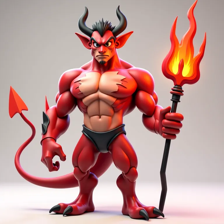 Devil - AI Generated - Free 3D Print Model - MakerWorld