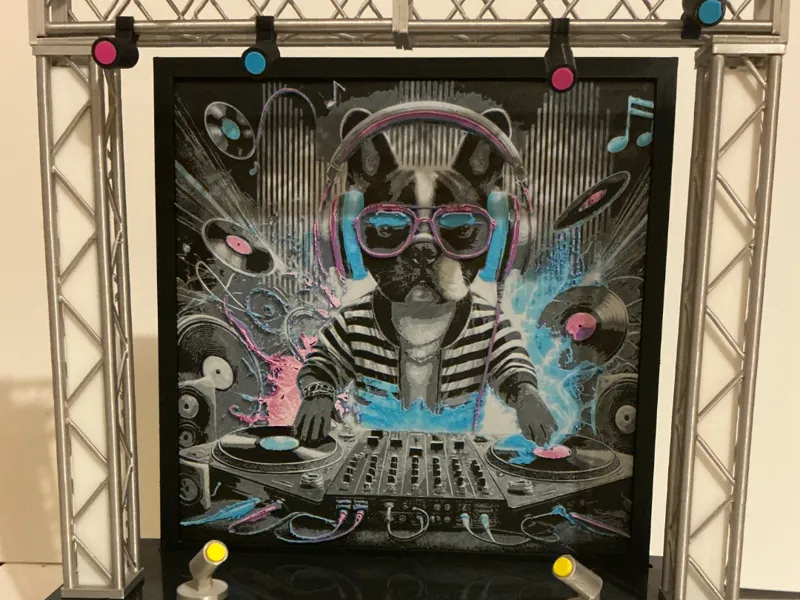 hueforge bulldog Dj