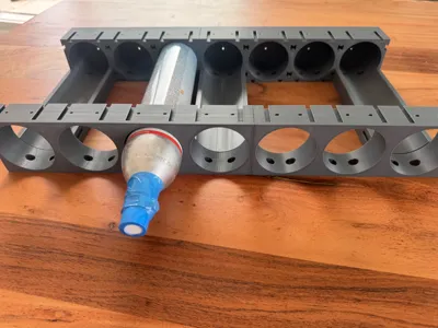 Sodastream CO2 cartridges rack