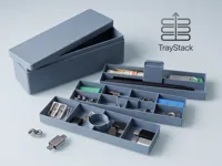 TrayStack mit 3 Trays