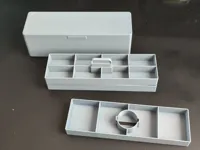 TrayStack mit 3 Trays (A1 Mini)