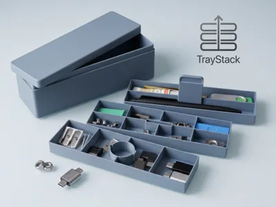 TrayStack - Minimalist Desktop Organizer