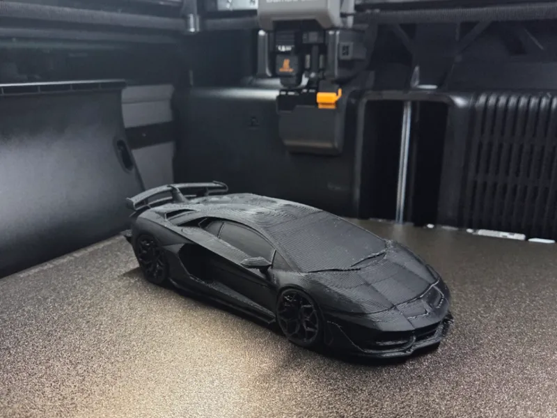 Lamborghini SVJ Kit Car (Snaps Together w/Cubes)