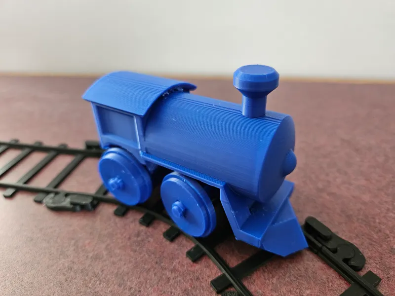 Model Train and Modular Track (Fully 3D Printed)