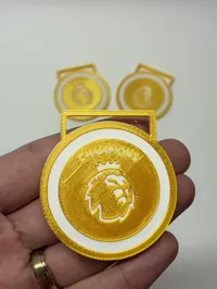 Easy PLA PremierLeagueChampsMedal 0.2mmlayer,2walls,15%in