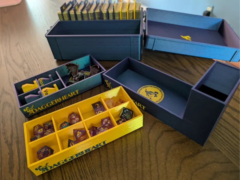 Daggerheart Portable Kit; Mini+Dice+Tower+Cards++