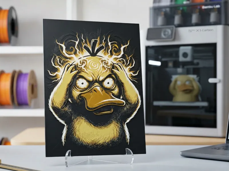 Psykokwak / Psyduck - HueForge