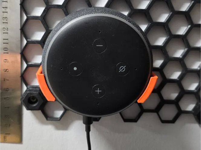Echo Dot  3 Hex Wall Holder