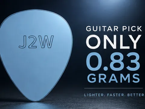 Letrero o emblema decorativo: The best guitar pick ever — referencia de MakerWorld
