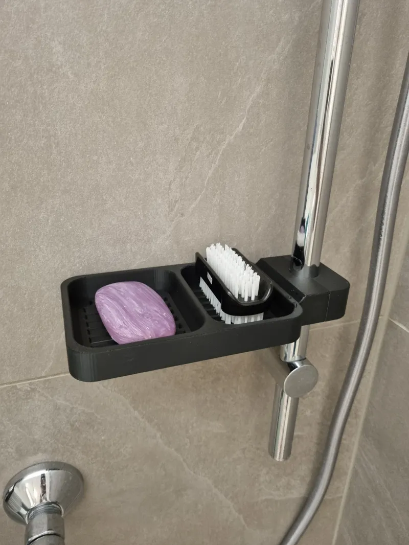 Shower soap holder