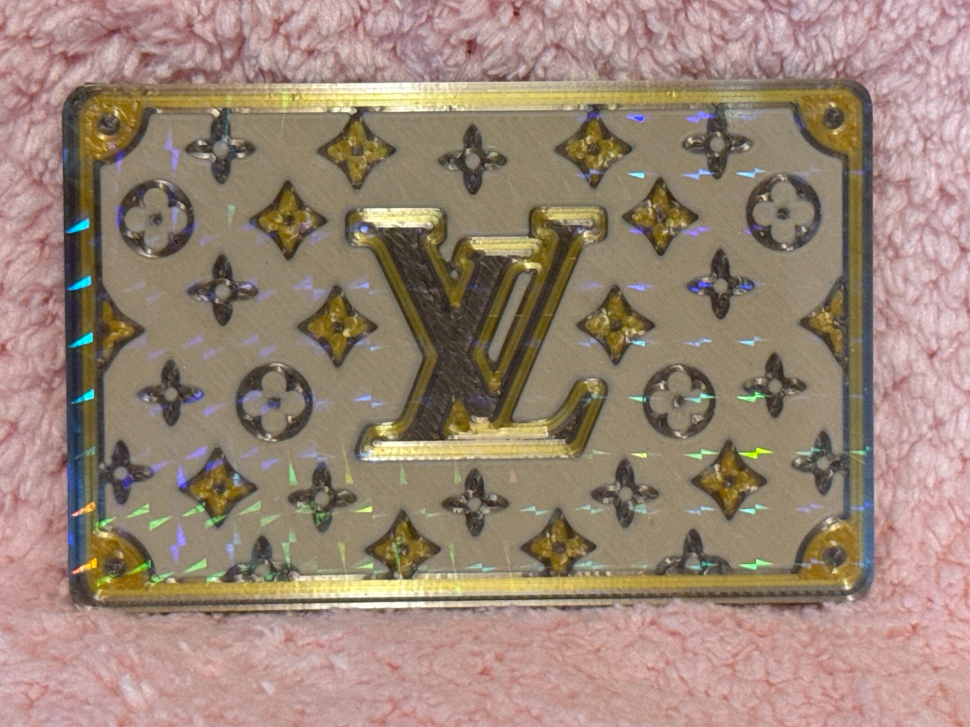 LV Credit Card Cover/ Sleeve Tap and Pay - 1