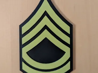 ARMY Sergeant First Class E7 Rank