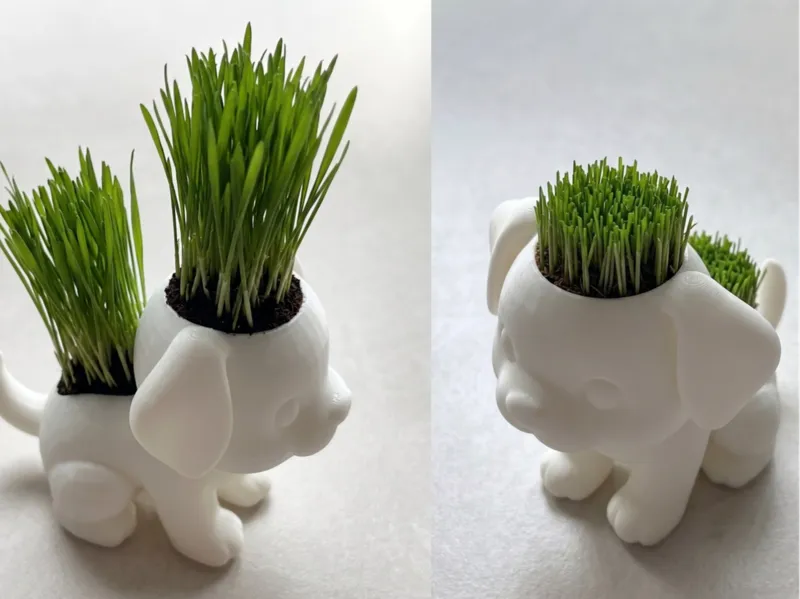Puppy Vase 