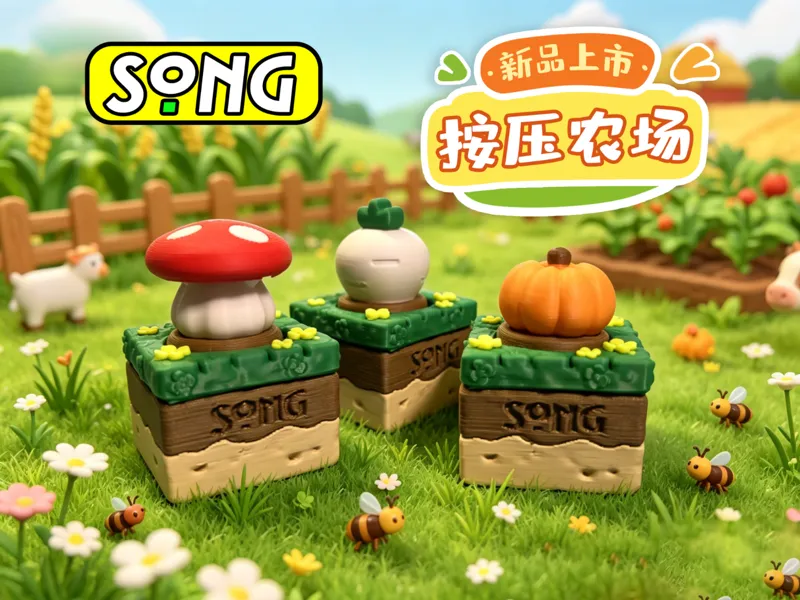 按压农场-解压玩具