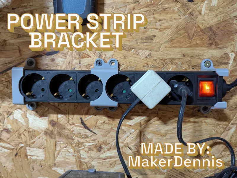 Power Strip Bracket