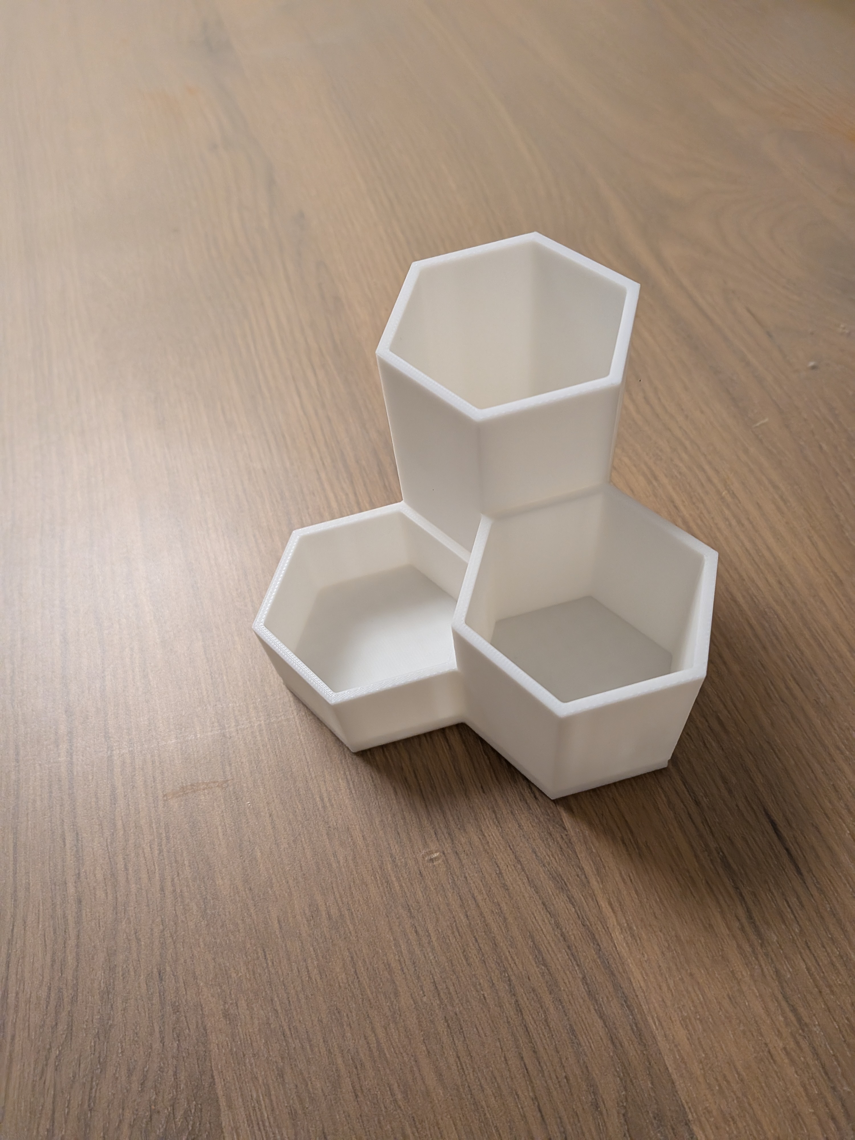 Miniatura 2 do modelo 3D Hex Deskorganizer